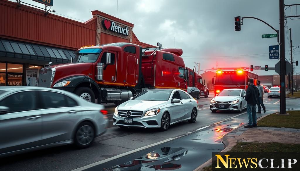 A Collision on W Jefferson Boulevard: When Business Meets Tragedy