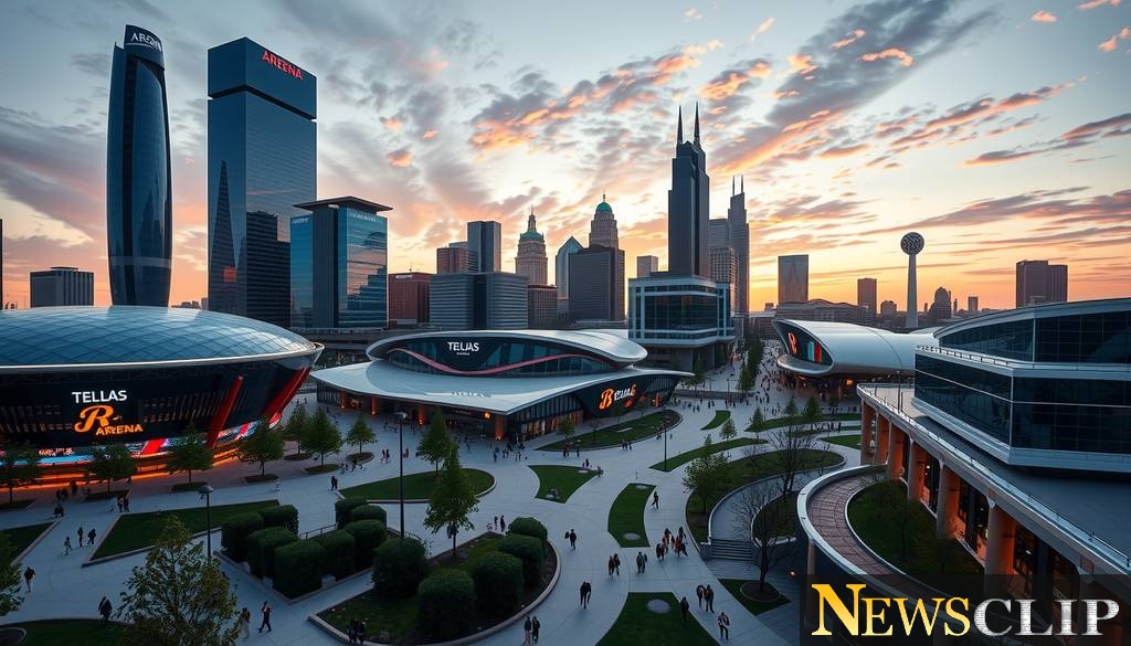 Dallas Mavericks Announce Ambitious New Arena and Entertainment District in Far North Dallas