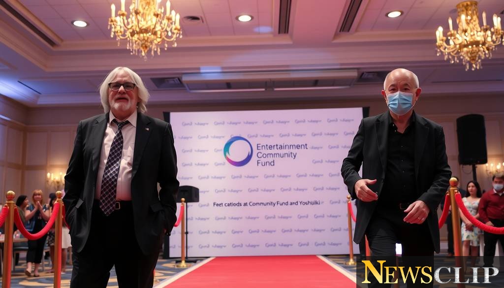 Daryl Roth and Yoshiki Honored by Entertainment Community Fund