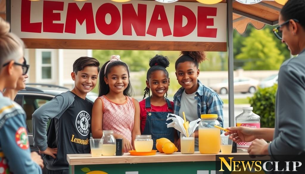 Rochester Youth Learn Business Basics Through Lemonade Stand Ventures