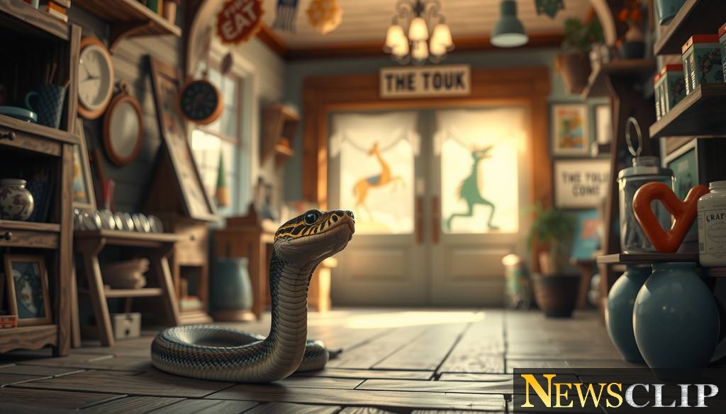 A Snake's Journey Into a Mahoning Business: A Curious Tale of Risk and Reward