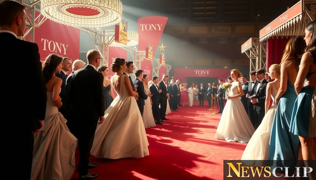 The Glamour and Grace of the Tony Awards Red Carpet