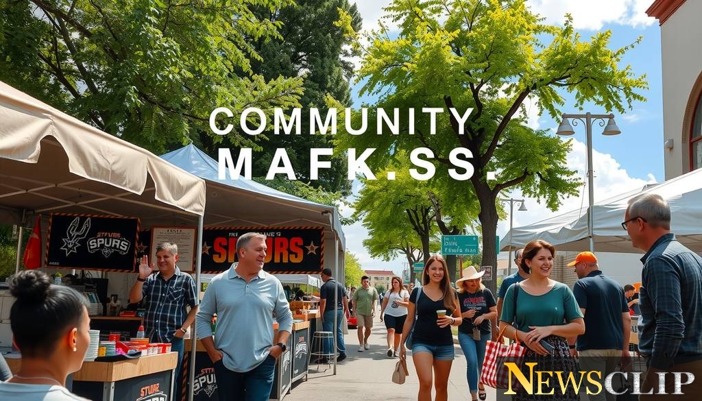 Spurs-Themed Market Unites Community and Local Businesses