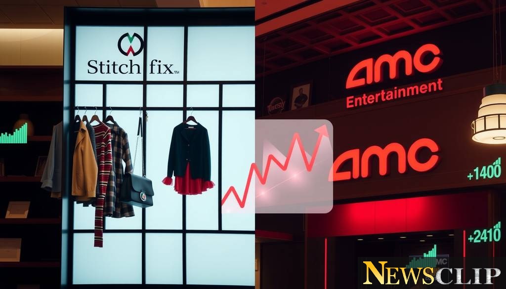 Stitch Fix and AMC Entertainment: A Tale of Two Stock Movements