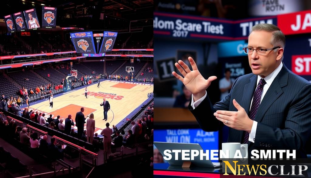 Stephen A. Smith's Critique of Trump's Knicks Appearance: A Clash of Sports, Politics, and Public Image