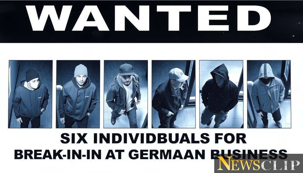 Six Burglars Sought After Germantown Business Break-In
