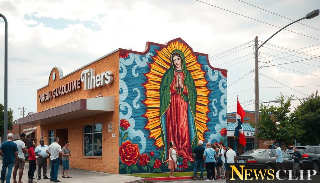 Virgin of Guadalupe Mural to Remain at Garland Business Amid Community Support