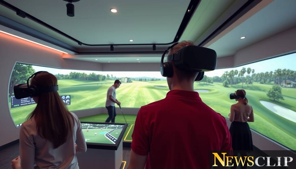 Fairway Bays Virtual Golf Simulation Business Opens on Father's Day