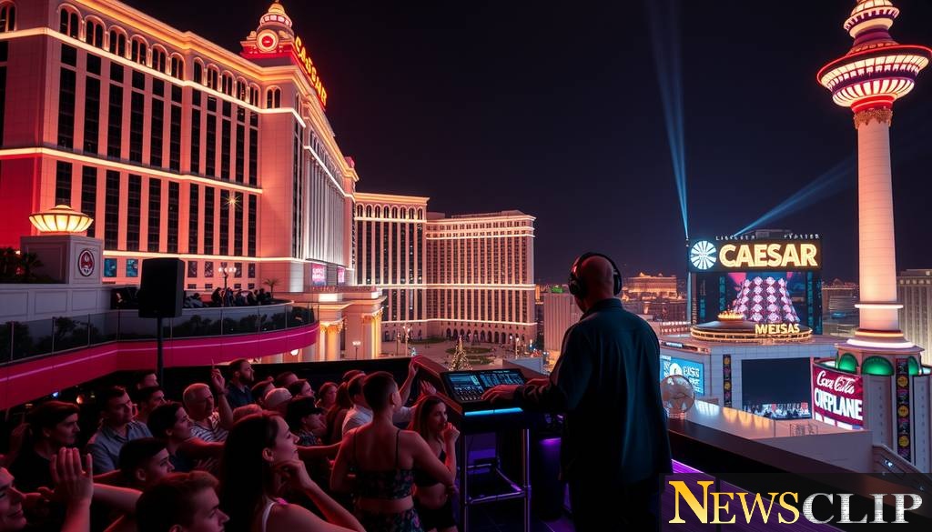 Green Velvet's Caesars Palace Rooftop Performance: A Night of House Music Heritage