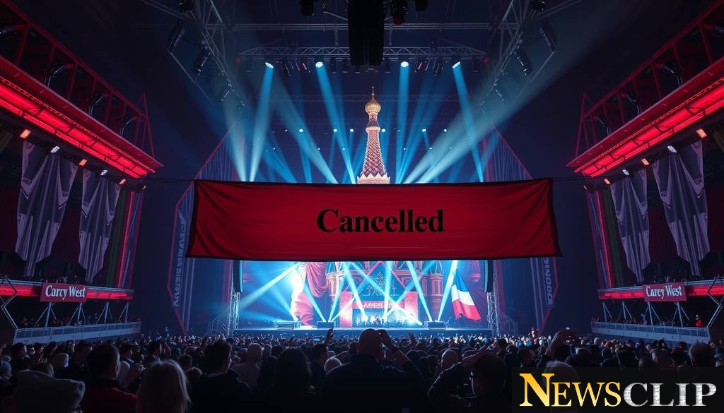 Kanye West's Russia Shows Cancelled Amid Global Backlash