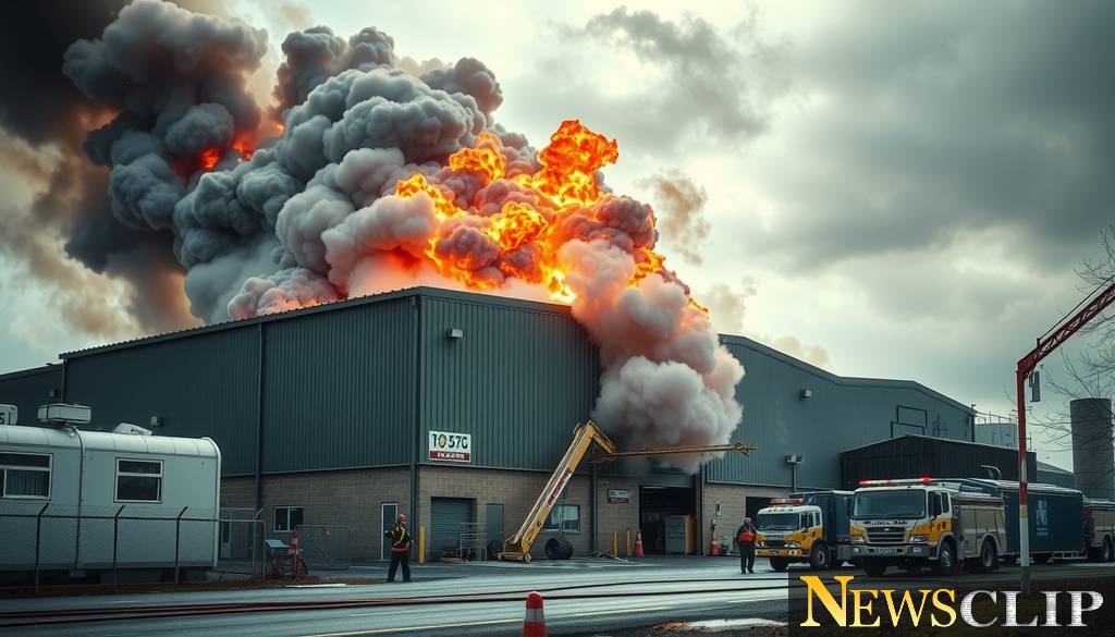 A Fire at a Battery Recycling Facility Sparks Questions About Safety