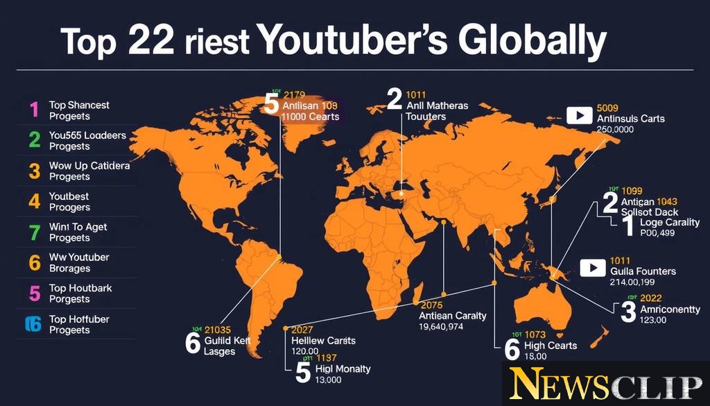 The 22 Richest YouTube Stars in the World