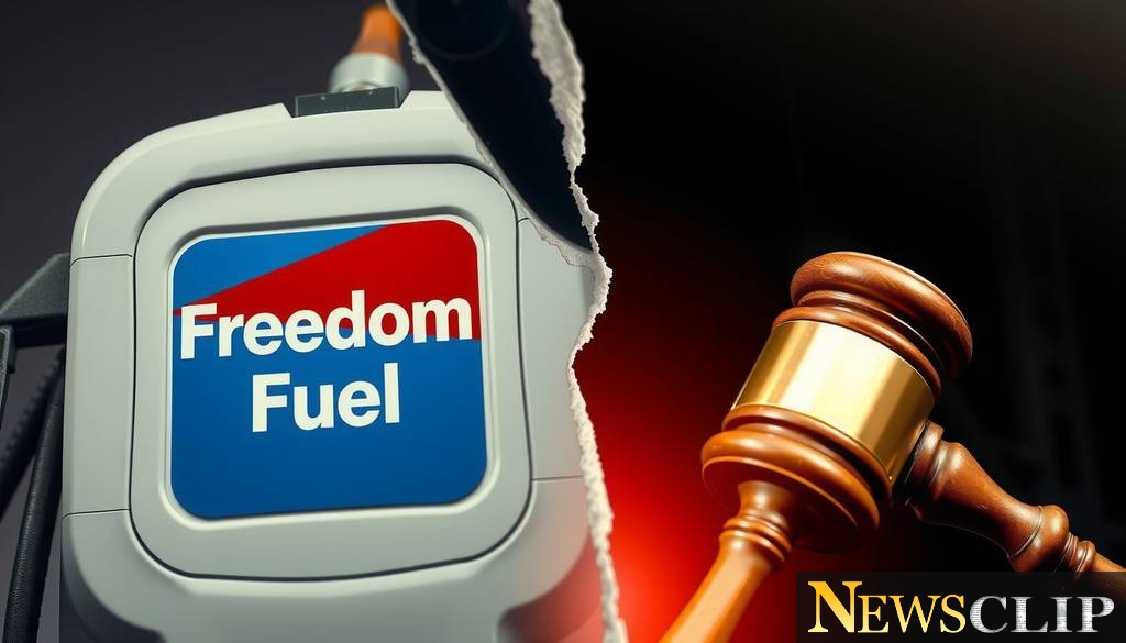 A Legal Clash Over Fuel: The Controversial Legacy of Trump's Freedom Fuel Stations