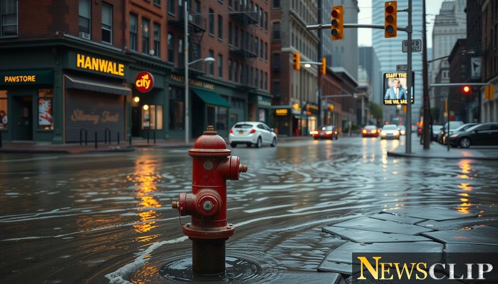 Jackson Fire Hydrant Continues Flooding Street Amid Bureaucratic Delays