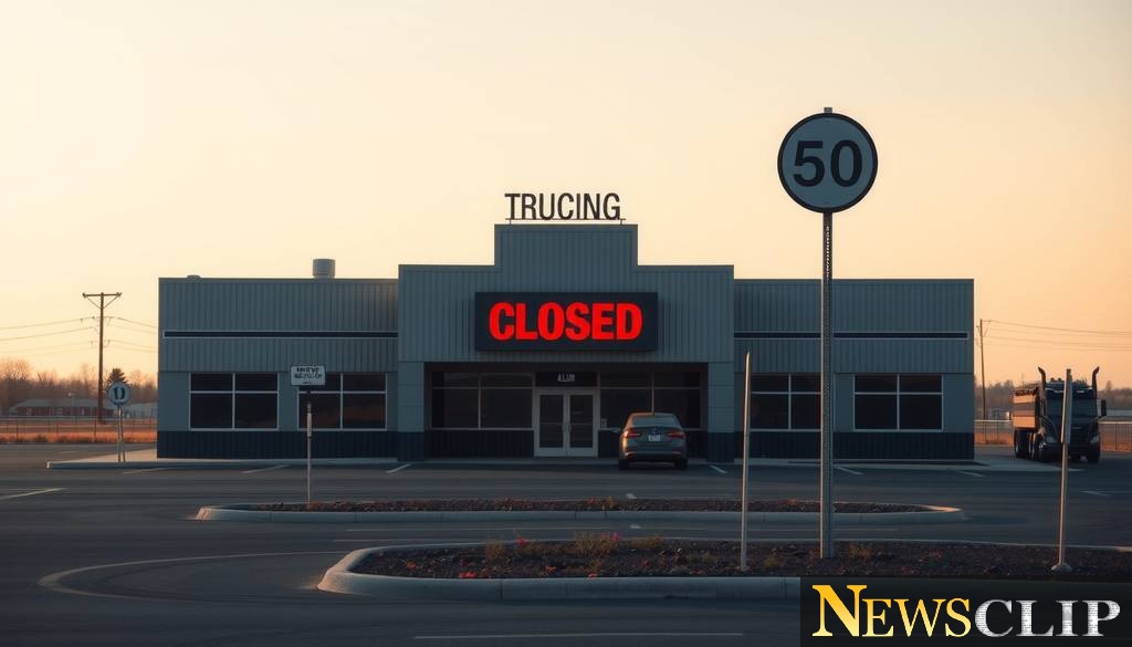 The Vanishing Infrastructure of American Trucking: A Systemic Crisis