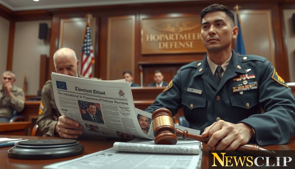 The Pentagon's Editorial Silence: A Legal Battle Over Press Freedom