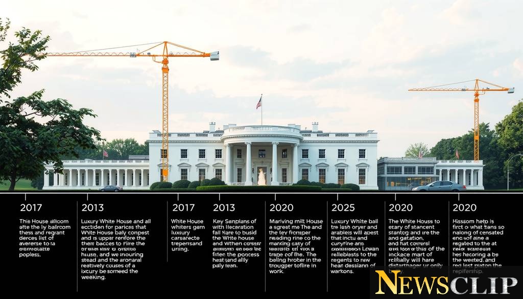 Trump's $400 Million White House Ballroom and Military Complex: A Timeline of Development