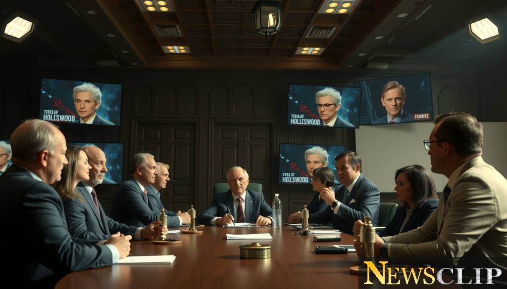 The Hollywood Backstage: A Quiet Shift in Entertainment Politics