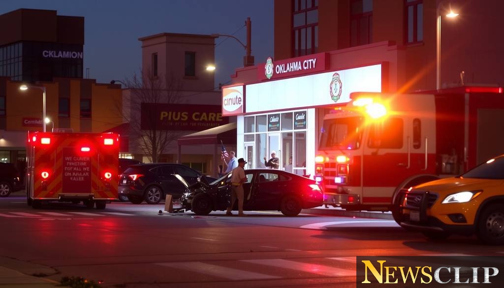 Car Crashes Into Southwest Oklahoma City Business
