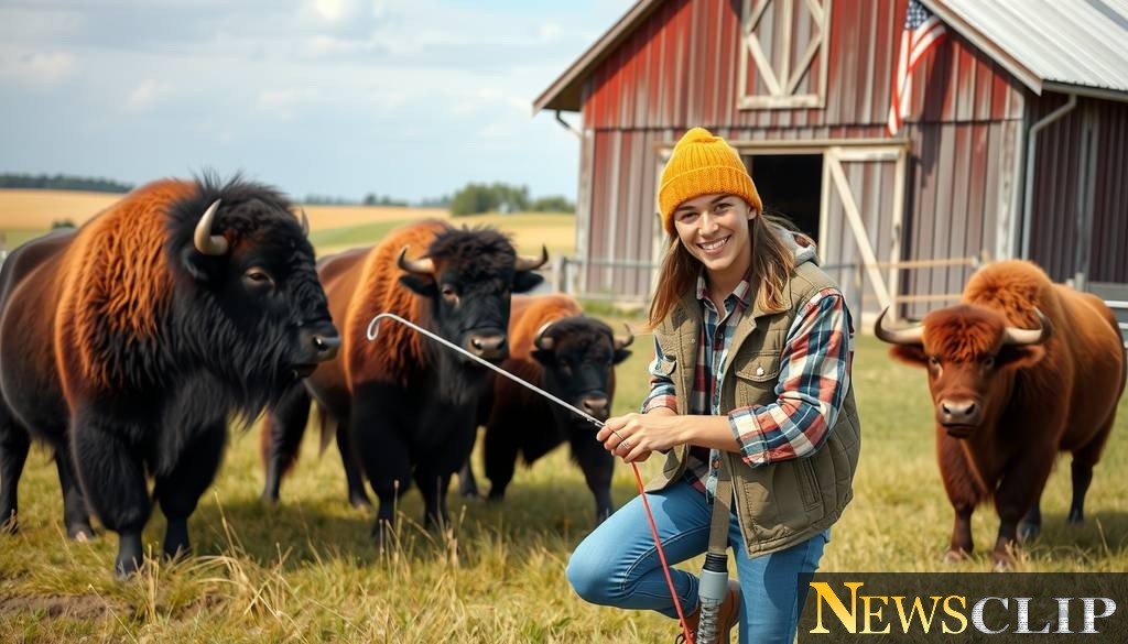 Rural Internship Teaches CALS Student the Business of Bison