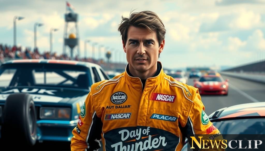 Tom Cruise's 'Days of Thunder' Sequel Plans Stir Excitement Among NASCAR Stars