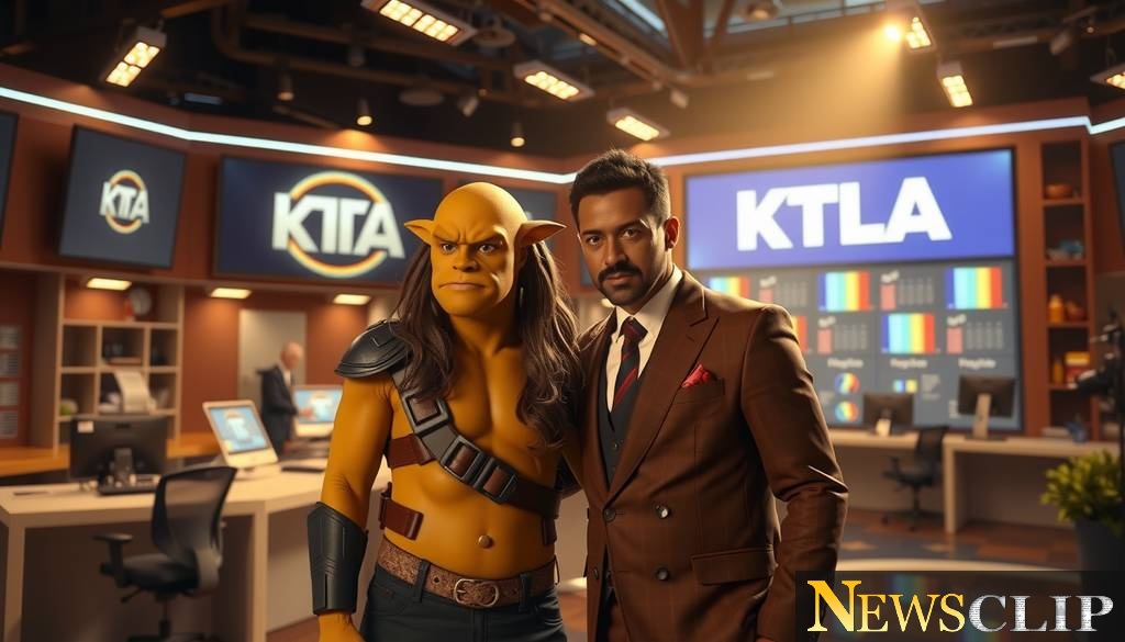 The Mandalorian and Grogu Join the KTLA Entertainment Team
