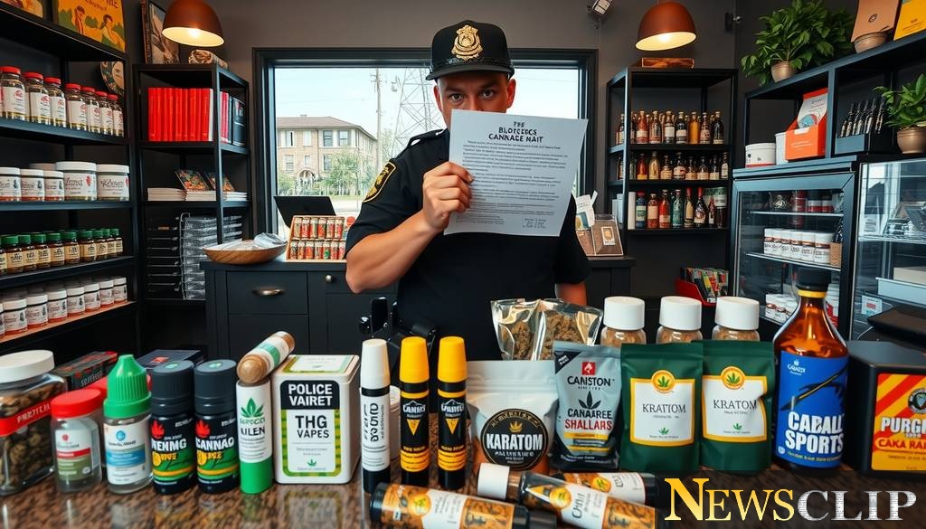 Eupora Police Seize THC Vapes and Kratom in Business Raids