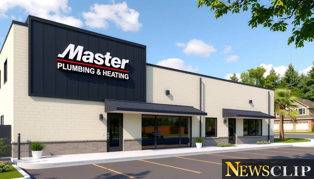 Master Plumbing & Heating Opens New Facility in Mount Holly