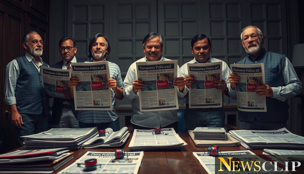 The Ironton Tribune's Editorial Board Condemns Ramaswamy's Ad as Pure Fiction
