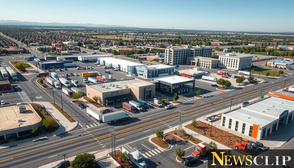 Fresno County's Business Pulse: Trucking, Food, and Services Drive New Filings