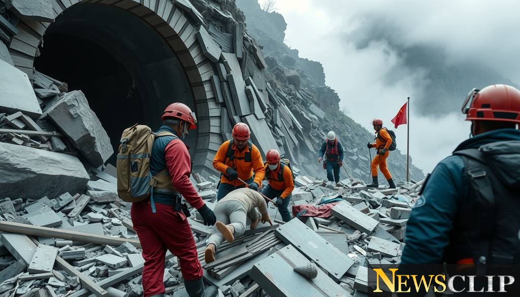 Rescue in the Rubble: A Tale of Survival Amid Nepal-China Floods