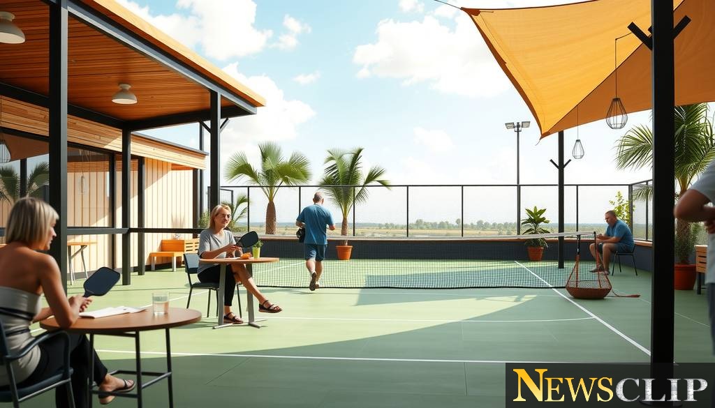 Pickleball Courts Are the New Foodie Haunts—And I'm Not Mad About It