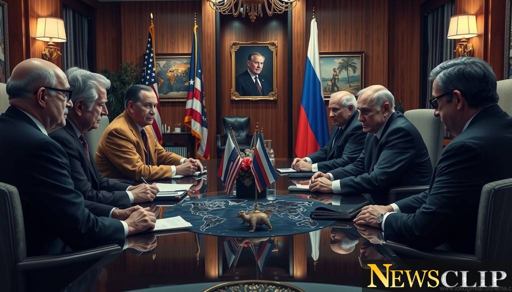 Trump Envoys Enter Moscow Amid Escalating Ukraine Crisis