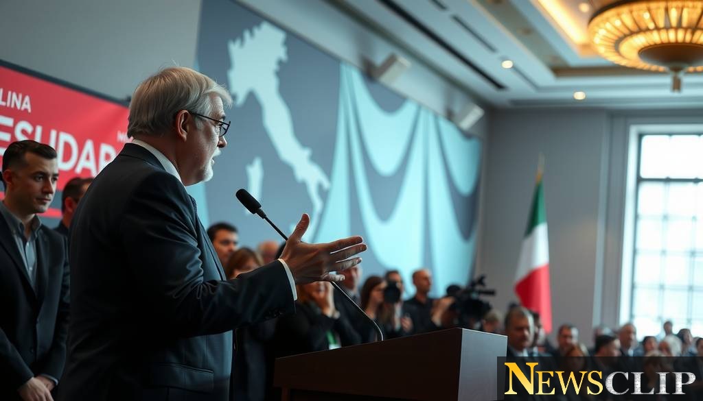 Italy's Far-Right Leader Vannacci Takes Aim at EU in Business Summit Speech