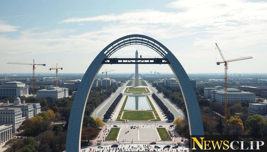 Judge Halts Work on Trump's 250-Foot Arch Amid Legal Disputes