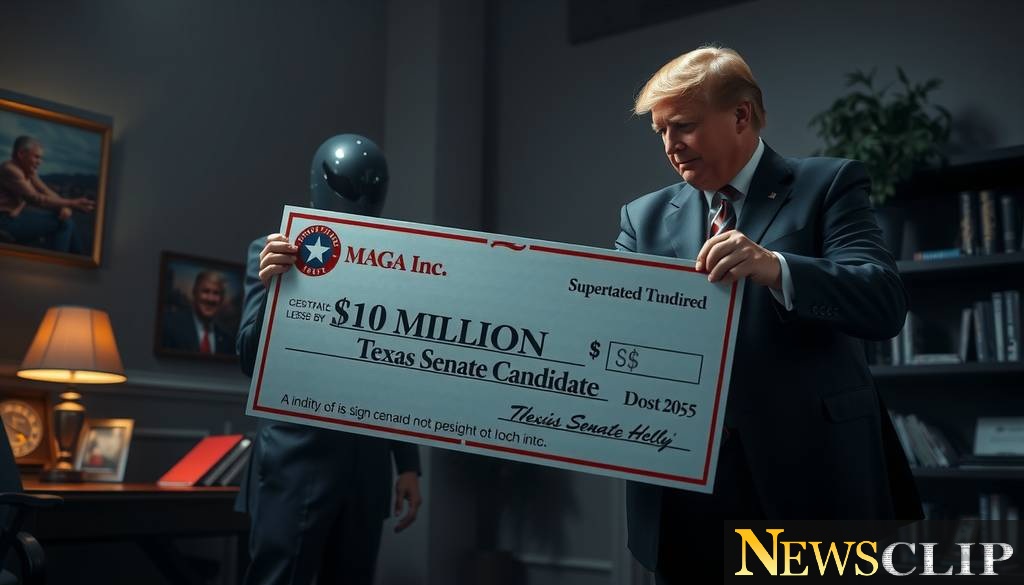Trump's Inner Circle Funds Paxton's Campaign in Direct Challenge to Democratic Opposition