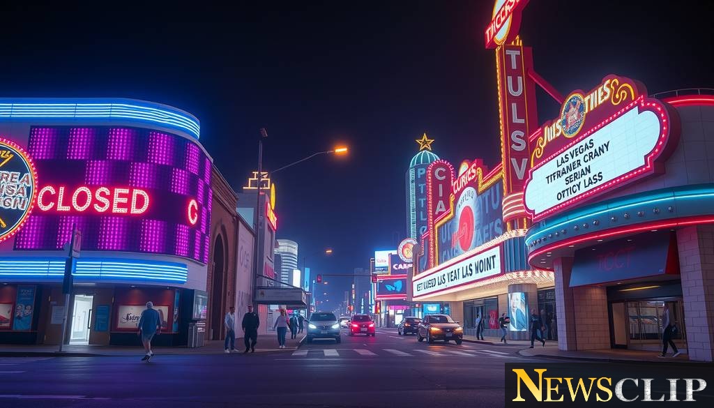 Las Vegas Strip Shows Closing: A Cultural Crisis in the Spotlight