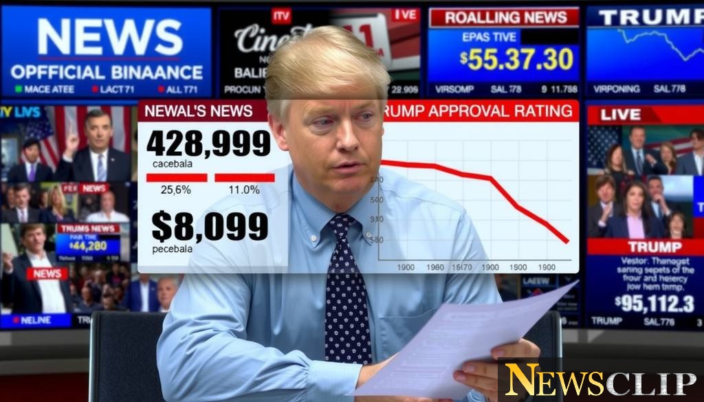Trump's Approval Rating Plummets to Historic Low as GOP Fractures Under Fire