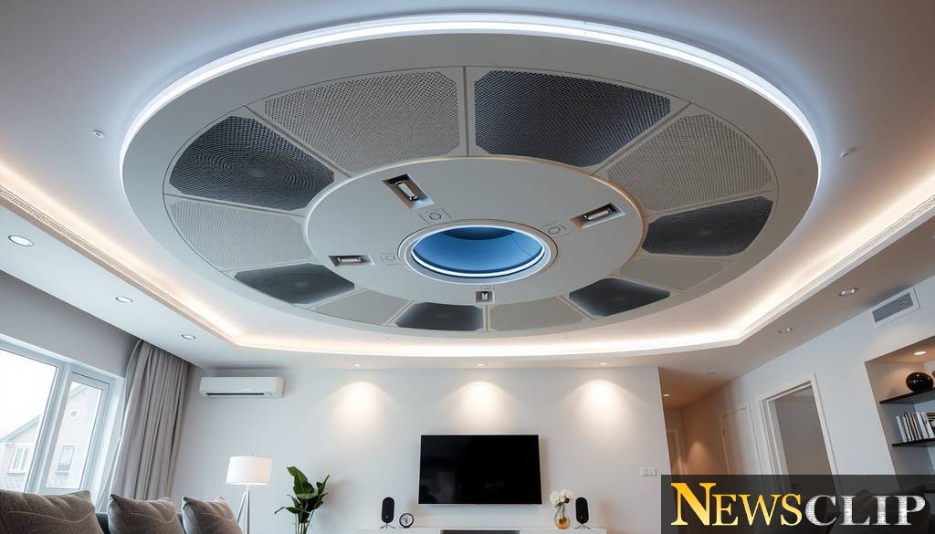 AirFi One: WindGroove's Futuristic Ceiling System Blurs the Line Between Home Entertainment and Ambient Living