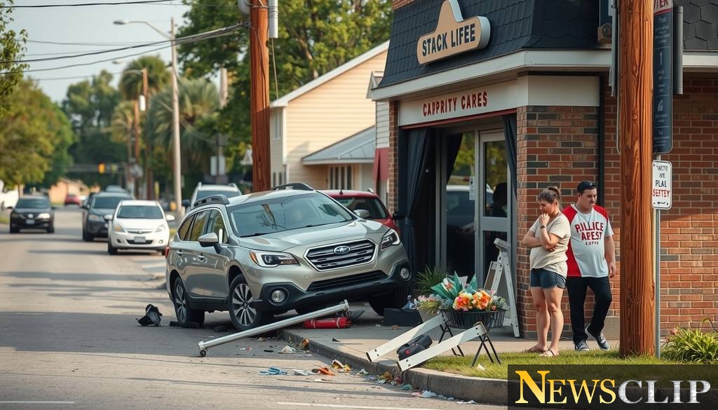 SUV Crashes into Business on Azalea Garden Road: A Local Incident with Broader Implications