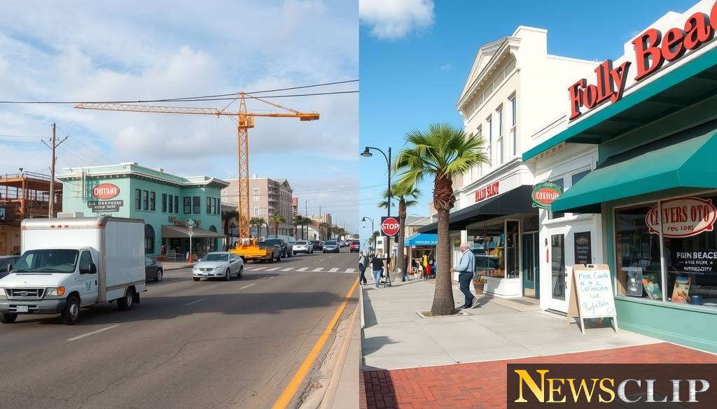 Folly Beach Road Construction: A Tale of Two Economies