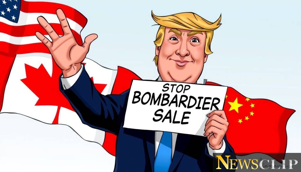 Trump's Bid to Block Bombardier Sale Raises Trade Tensions