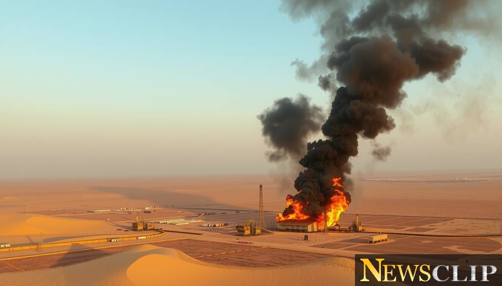 Houthi Strikes on Saudi Oil Facilities Spark Global Energy Concerns