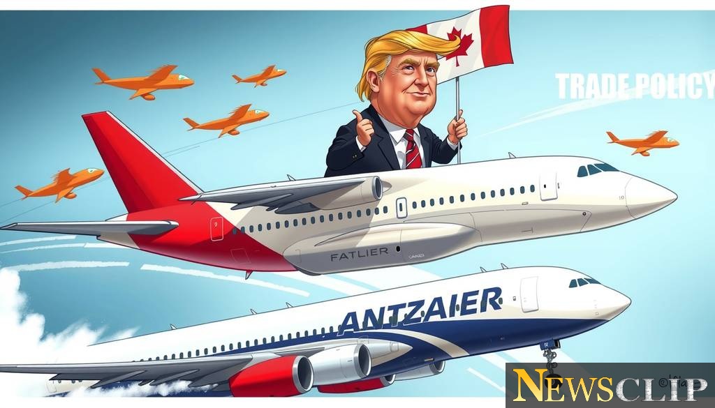Trump's Trade Tensions Hit Bombardier: A Canadian Jetmaker in the Crosshairs