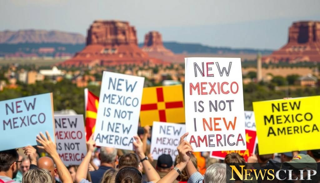 Trump's 'New America' Map Sparks Backlash in New Mexico