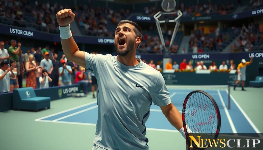 Shelton Stuns Alcaraz in Historic US Open Finish
