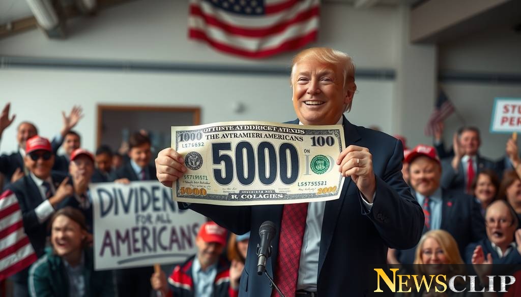 Trump Pledges $5,000 Dividend to All U.S. Adults in Midterm Gambit