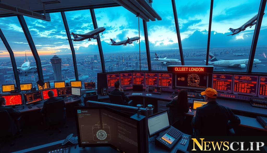 How a UK Air Traffic System Failure Disrupted Global Travel
