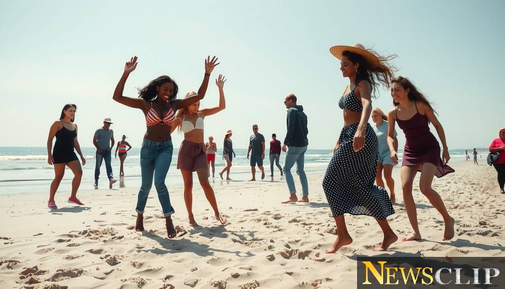 Dancing at Rockaway Beach: Now That's Entertainment