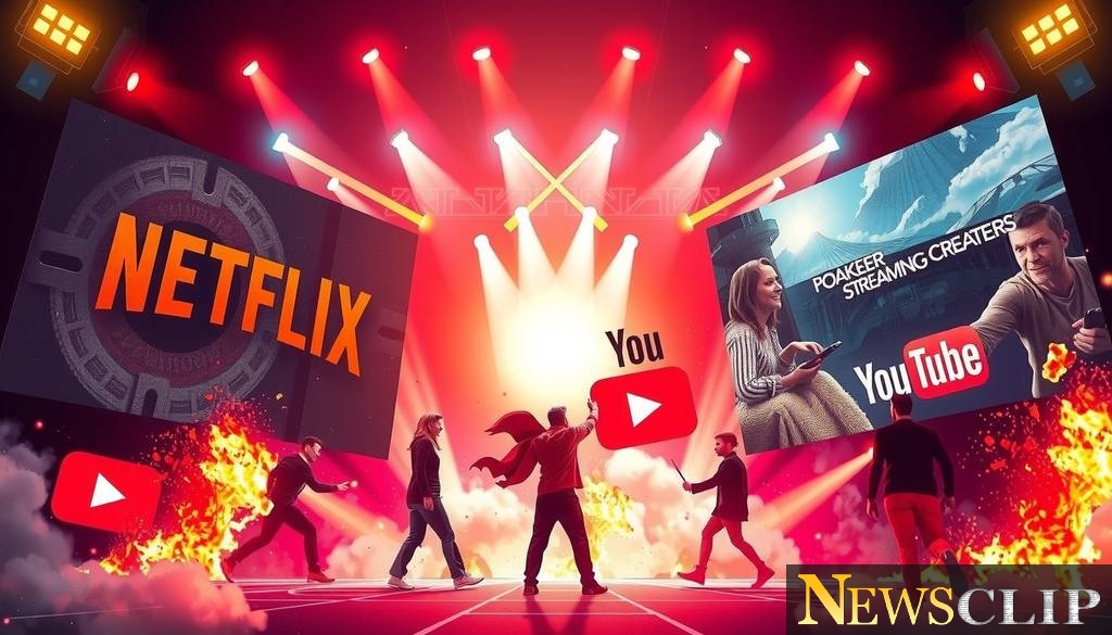 Streaming's Silent Victor: How the Battle Between Netflix and YouTube is Actually Boosting Creators